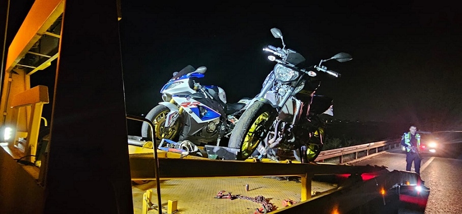  הורדו מהכביש 14 אופנועים שהשתוללו והשמיעו קולות ירי