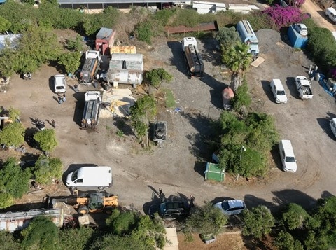 חוות אחסון דלקים פיראטית בטווח הטילים