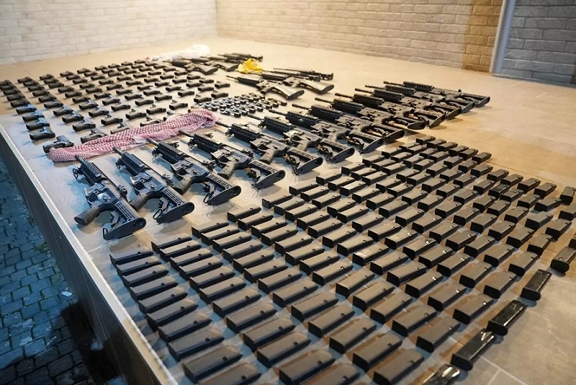 כתבי אישום נגד ארבעה שהבריחו נשק מירדן 