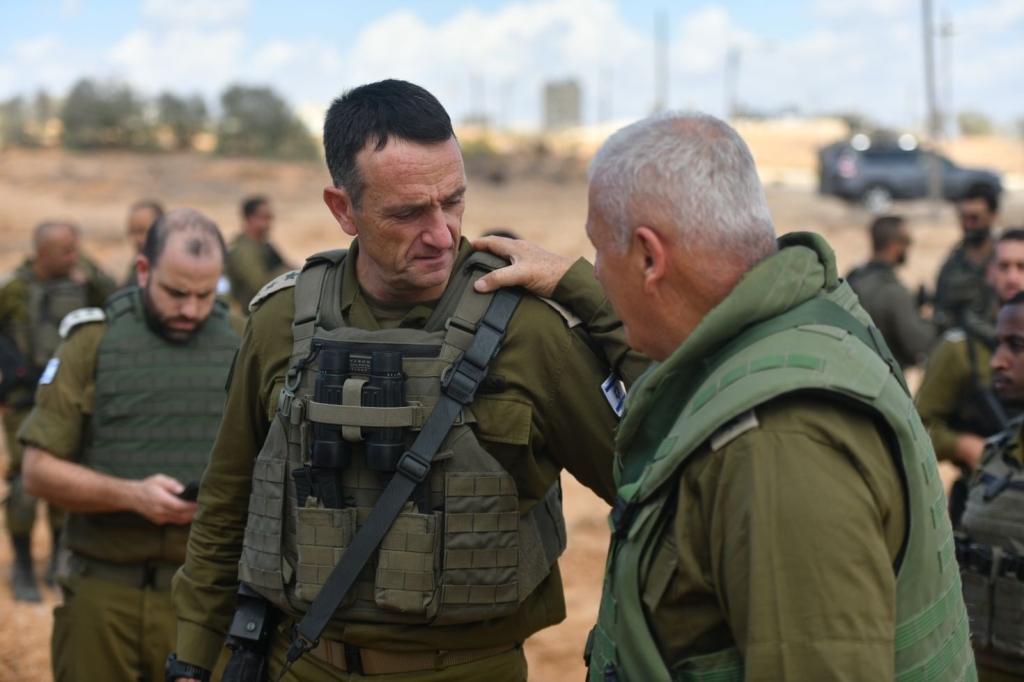 יוסי חדד והרמטכ"ל הרצי הלוי