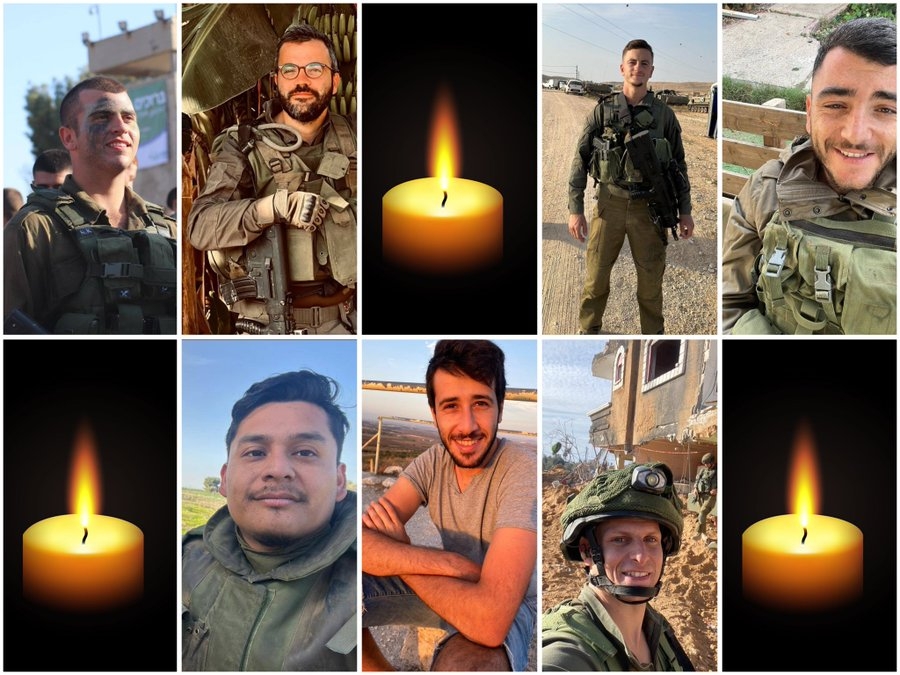  עשרה לוחמים נפלו בקרב בדרום רצועת עזה