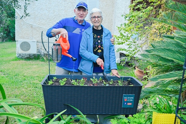 גינת ירק אישית לוותיקי עמק הירדן