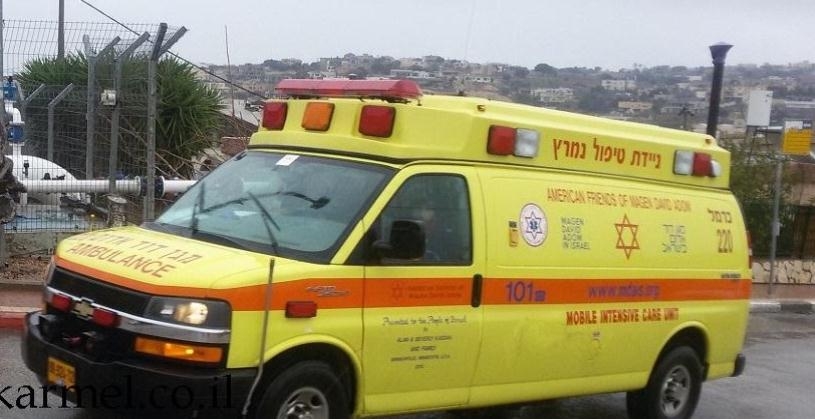 פועל נפל מגובה במהלך עבודתו בעוספיה