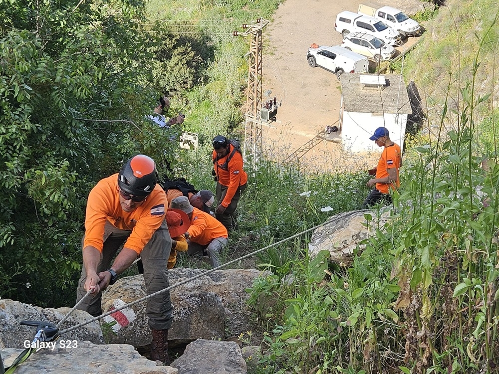 חילוץ מטיילים מהעמק הנעלם ומנחל יגור