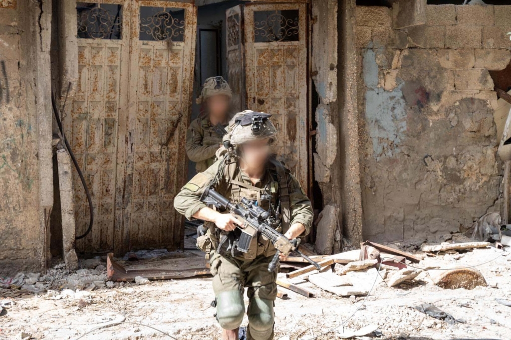 תמונה חזקה של לוחמי צה"ל