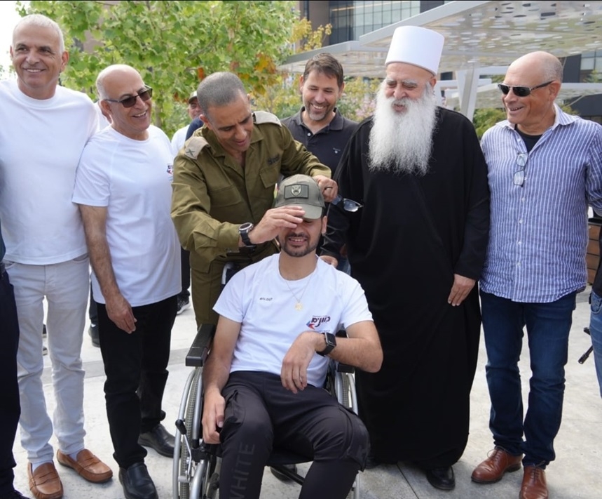 מאות הגיעו לחלוק כבוד לסא"ל סלמאן חבקה ז"ל ומשפחתו