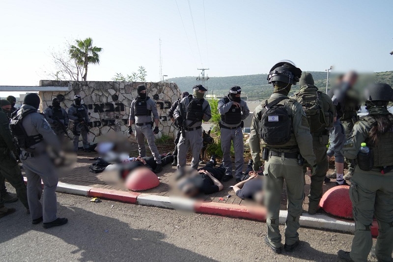 עבריינים באו לחגוג שחרור חברם מצלמון ונעצרו