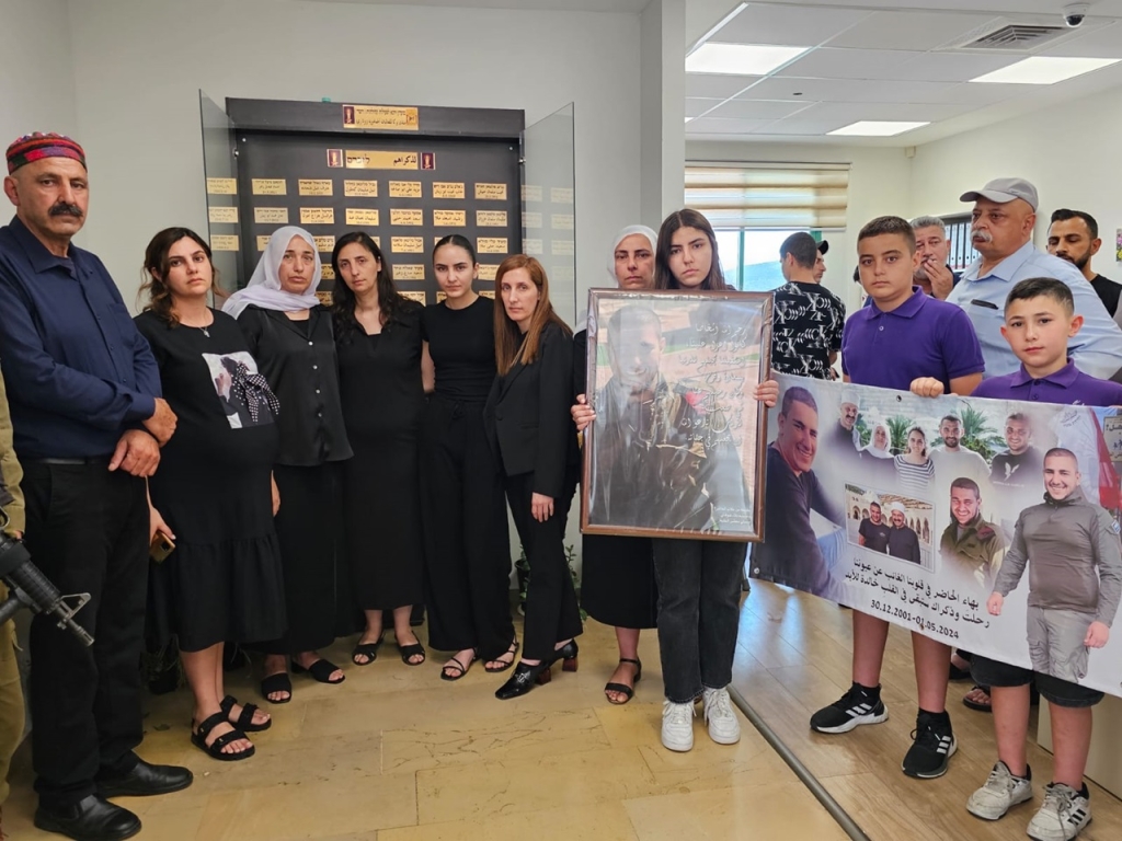 מנציחים את זכרו של החייל בהאא עבד ז"ל