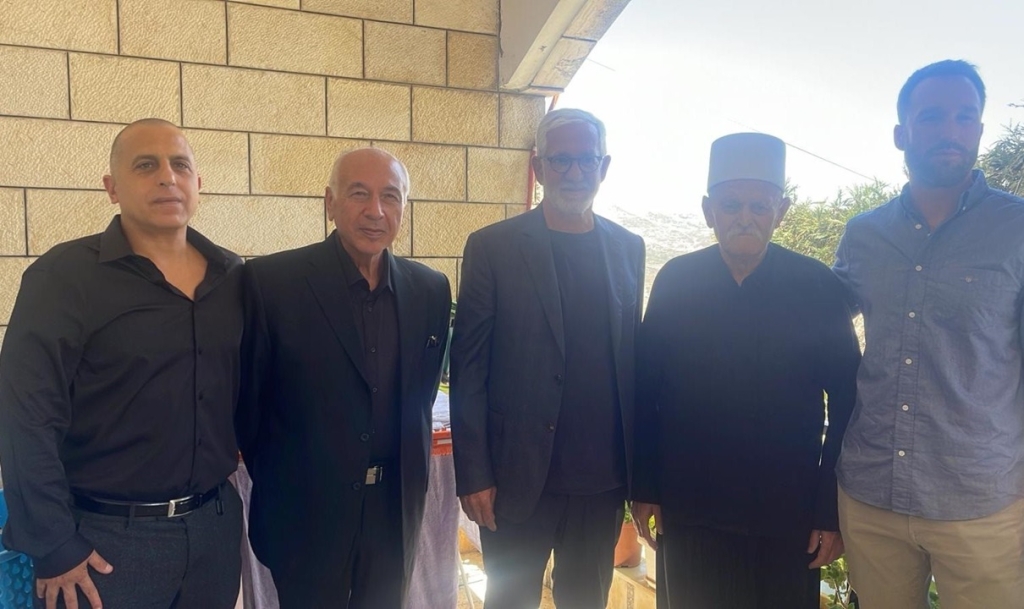 חיים טייב האיש שבא לתמוך בילדי הגולן