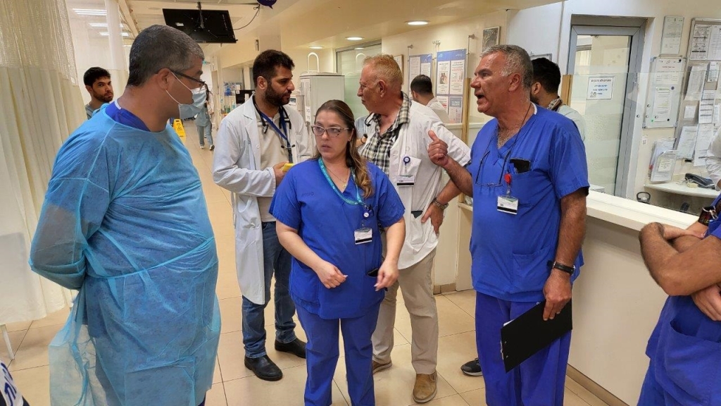 יאנה ציפורה מנהלת האחיות של מלר"ד כרמל