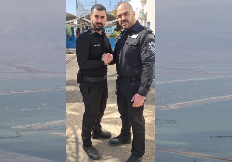 רס"מ יוסף טרודי ורס"ל חאמד עאמר גיבורים במדים