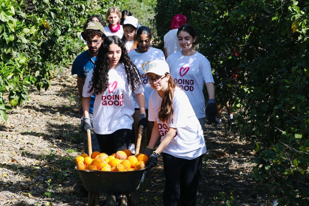 2.5 מיליון ישראלים יצאו לעשות טוב