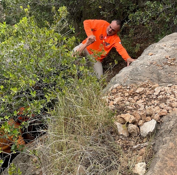 חולצו מטיילת ומטייל בעזרת מסוק משטרתי ומחלצי להבה