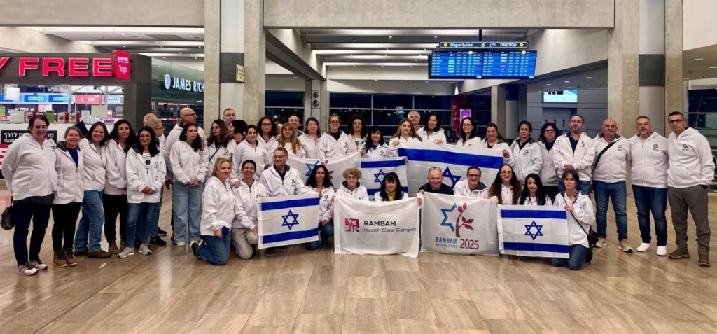 משלחת רמב"ם במצעד החיים בפולין