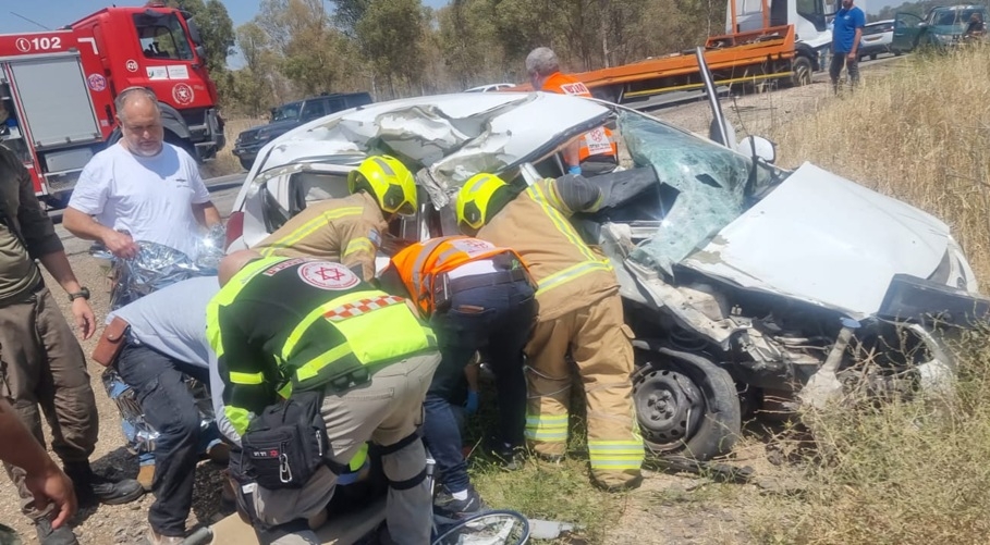 הרוגה מפקיעין בתאונת דרכים בקדמת צבי