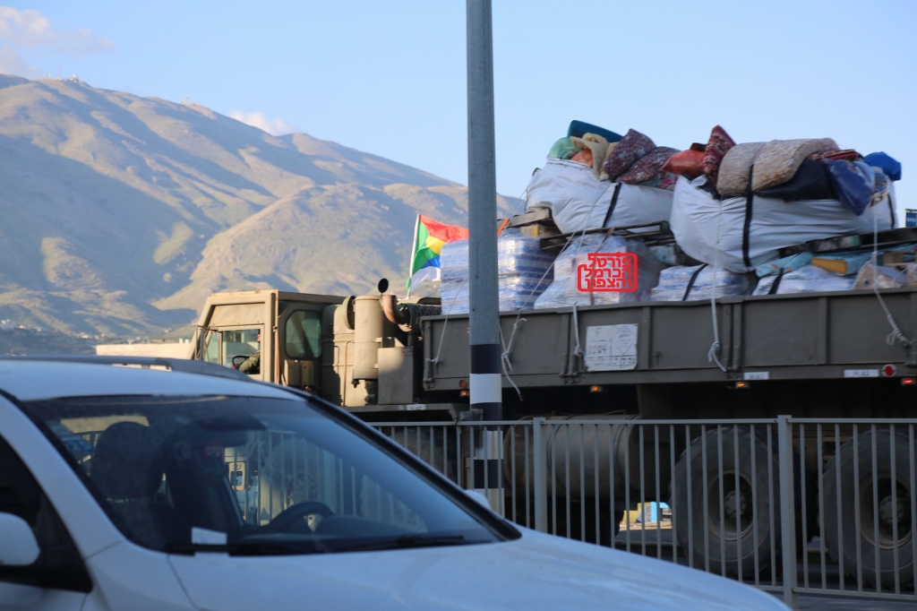סיוע לפליטים הדרוזים בחדר והסביבה