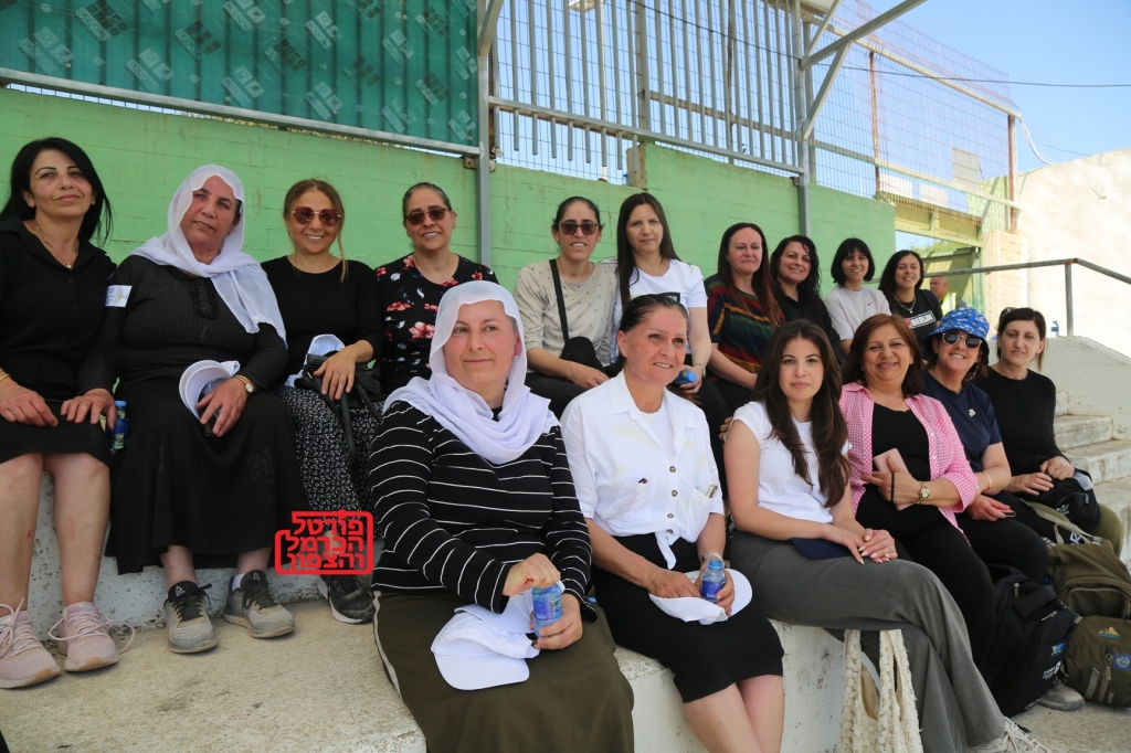 עוספיה צעדה למען שחרור החטופים מעזה