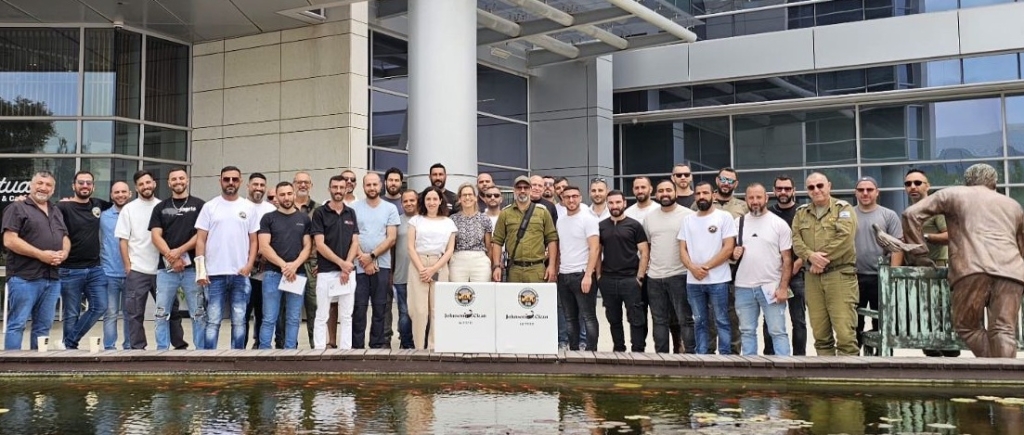 תומכים במילואימניקים הדרוזים