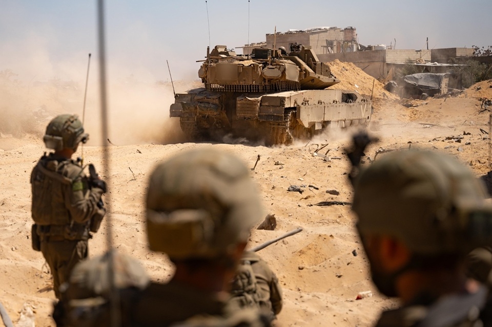 מבצע מרכבות גדעון ברצועת עזה