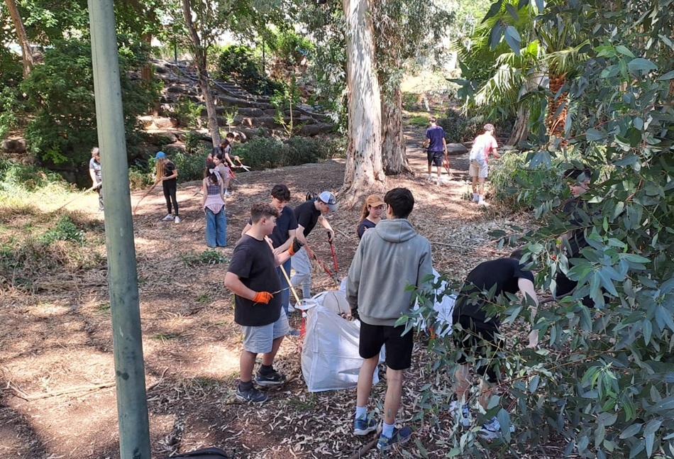 תלמידי אליאנס חיפה בונים את קריית שמונה