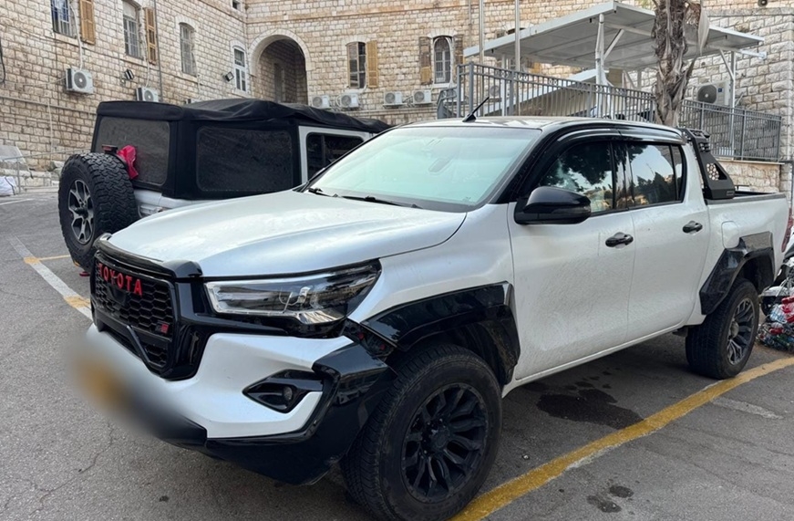 בכיר בארגון פשע בצפון נעצר ברכב ממוגן ירי