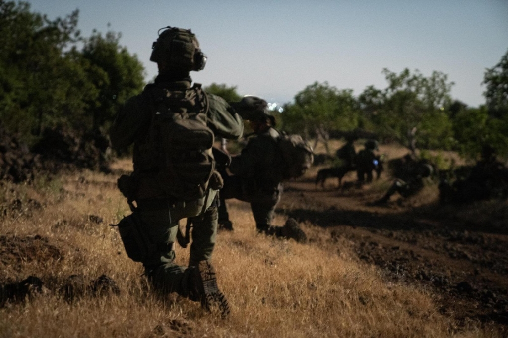 מבצע מעצר מחבלים שפעלו במרחב בית ג'ן שבסוריה