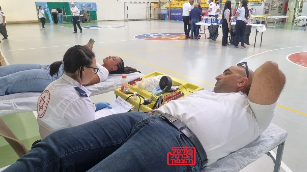 התרמת דם בדאלית אל כרמל למען האחים בסויידא