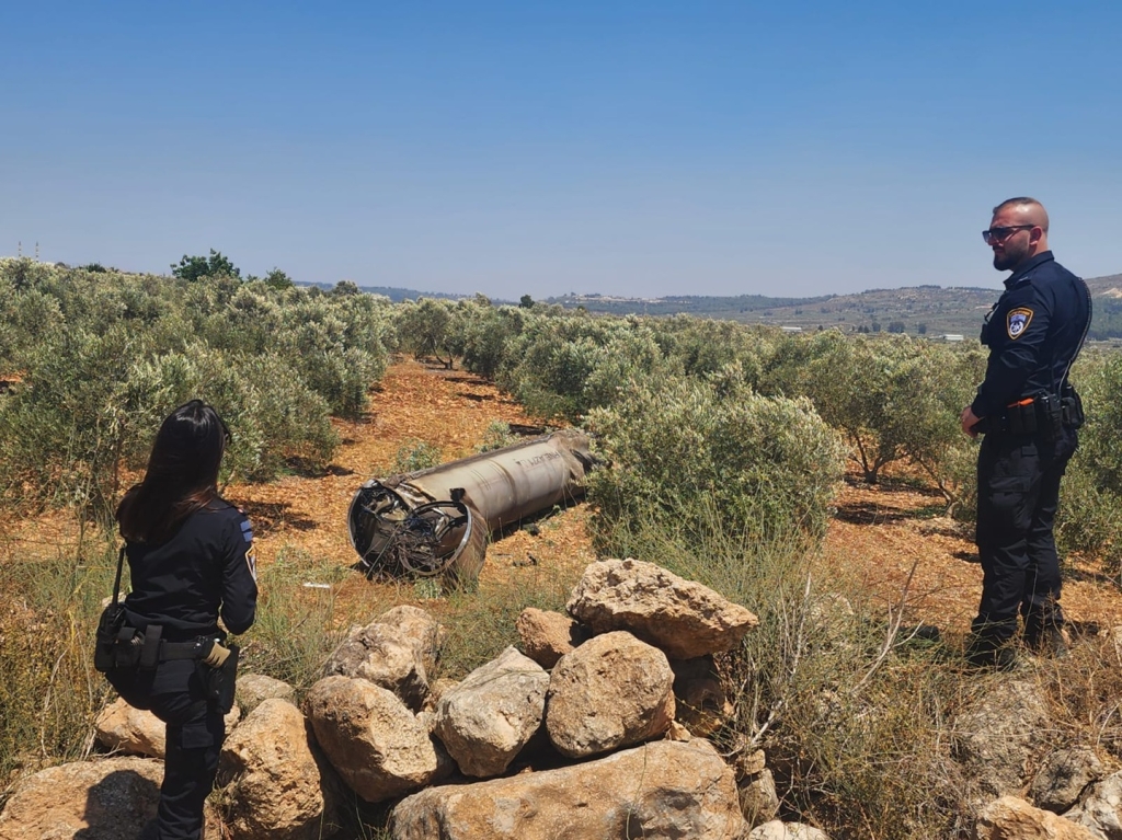 שיגורים מאיראן לצפון חיפה והכרמל