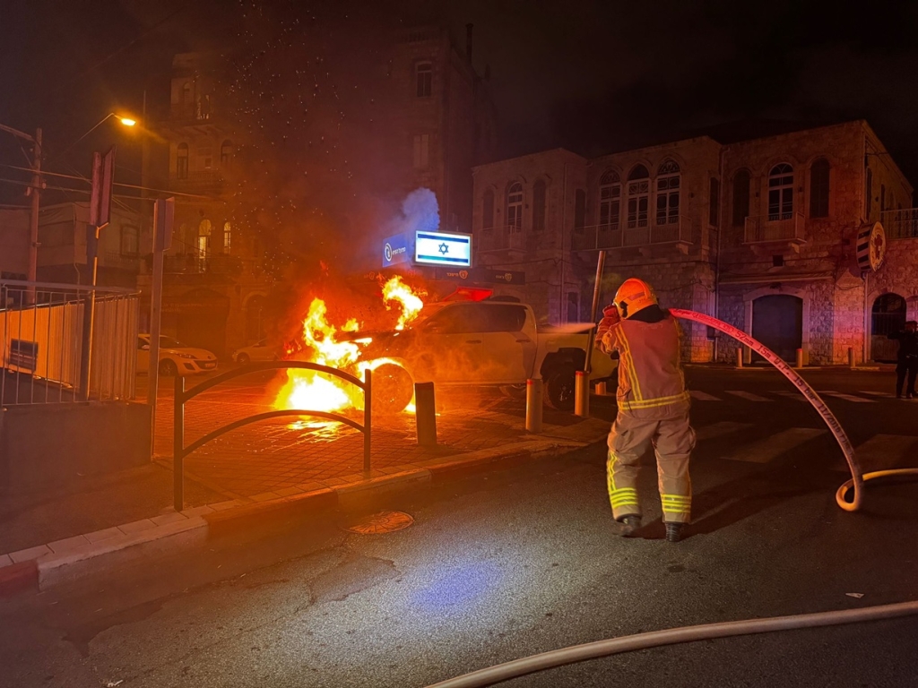  שרפות לילה בחיפה