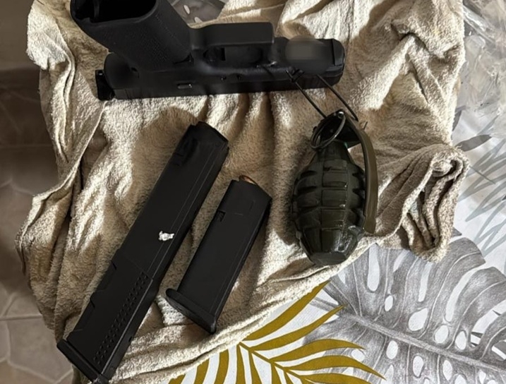 תפיסות נשקים בלתי חוקיים אצל גורמי פשיעה בירכא