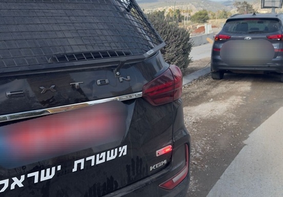 נתפס מסיע שב"ח מג'נין ברכב ללא רישיון וללא טסט