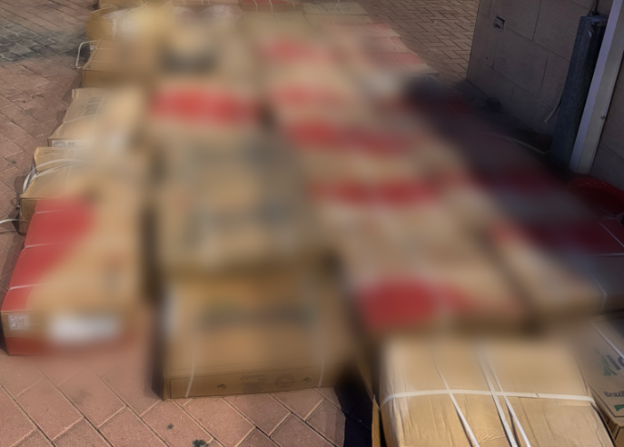 הבשר המוברח מהשטחים התגלה בתא אחסון מוסתר במשאית