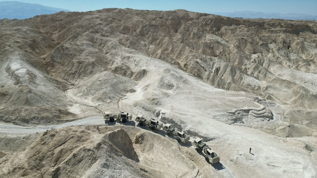 סקר סייסמי מתבצע בהרי סדום