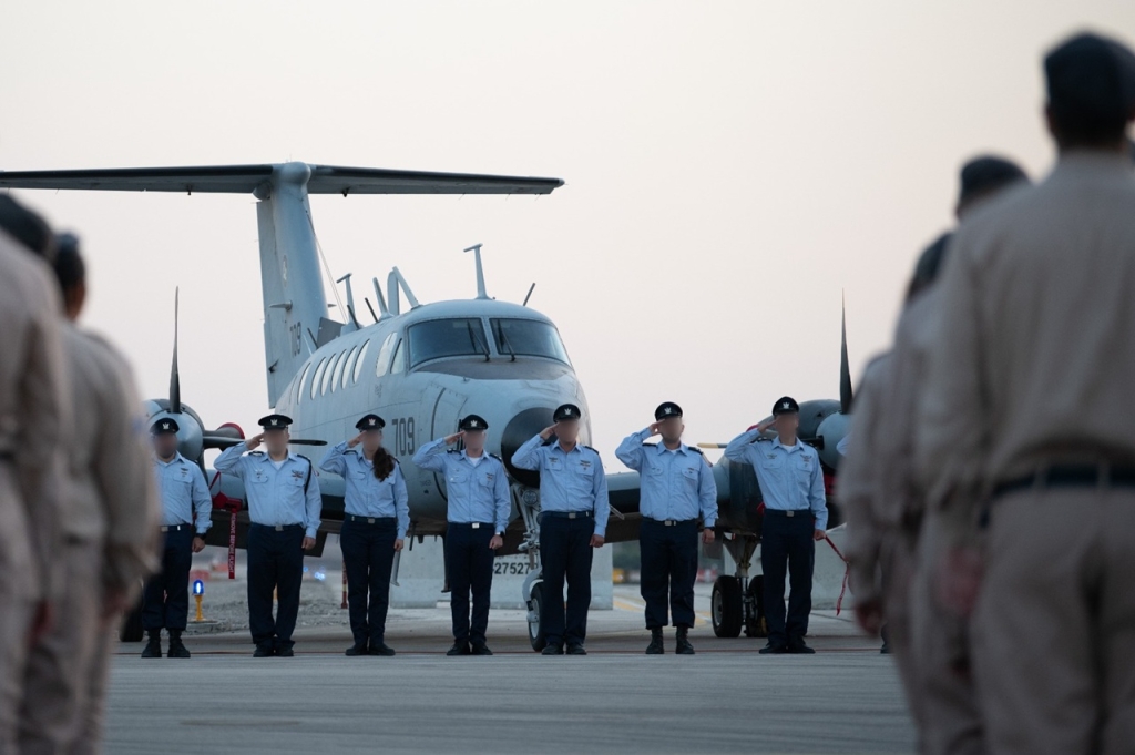 אלוף משנה ת' נכנס לתפקיד מפקד בסיס חצור