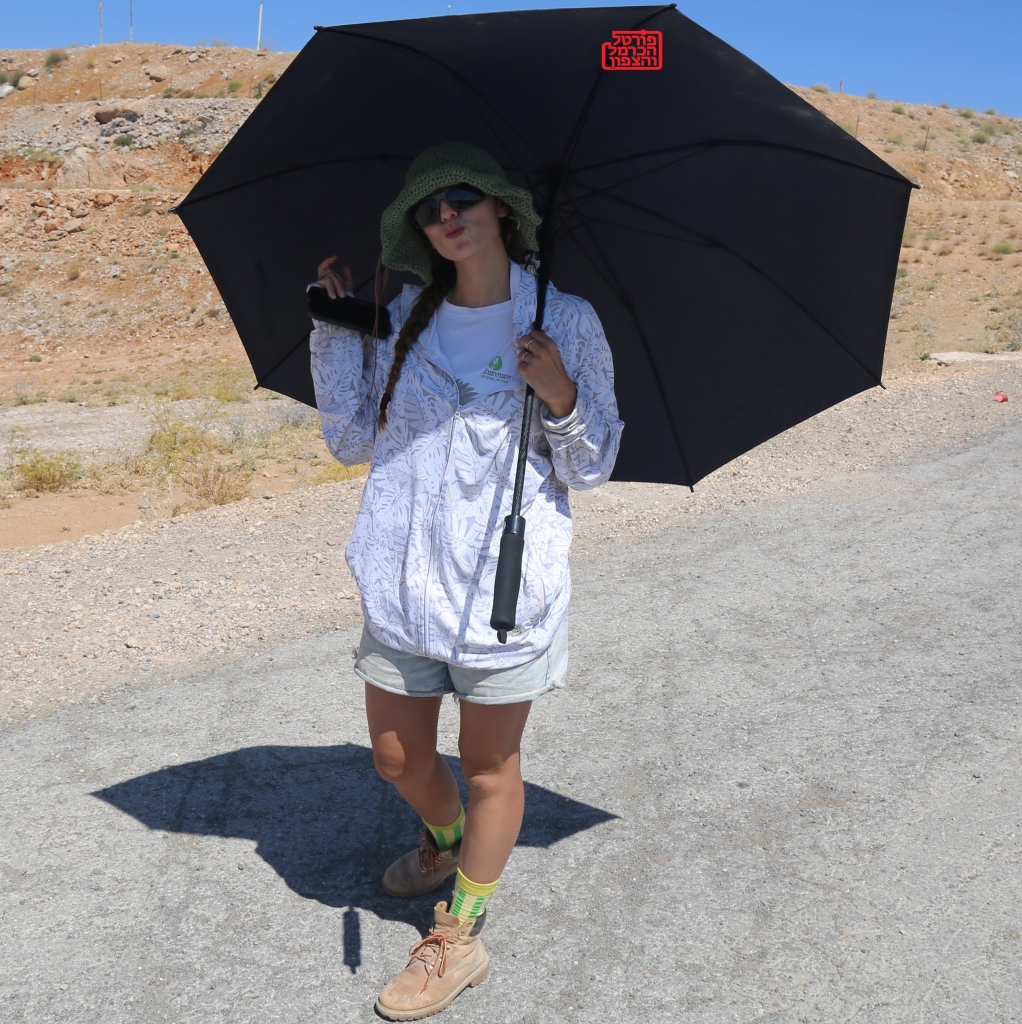 אביגל בפסגת החרמון