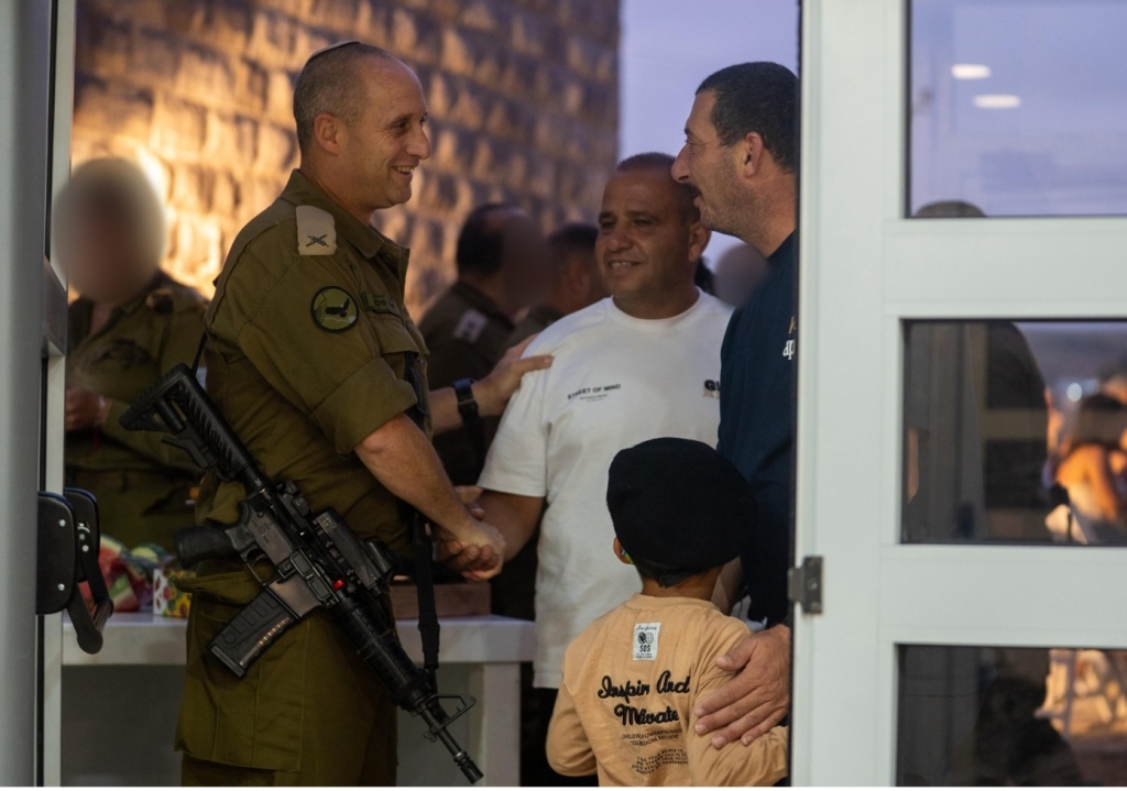 הוקרה למערך המילואים מכפרי הדרוזים ברמת הגולן