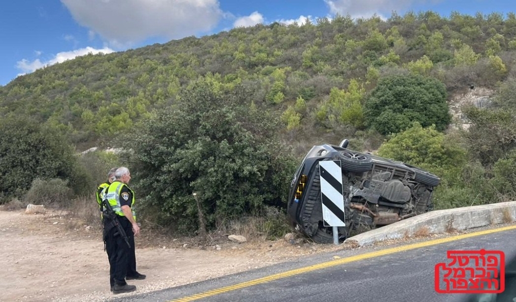 ארבעה פצועים בתאונת דרכים סמוך לבית אורן