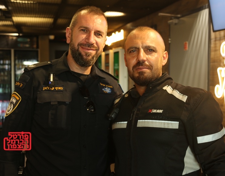 וליד אבו חמדה ונאיף קבלאן שוטרים אמיצים ואנושיים