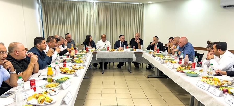 מנכ”ל משרד הפנים בסיור שטח ראשון ברשויות המקומיות בצפון