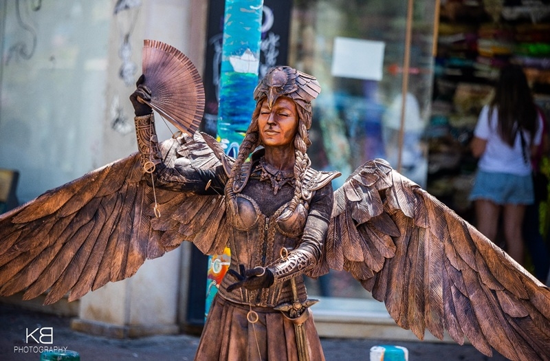 פסטיבל פסלים חיים בינלאומי בקריית אתא