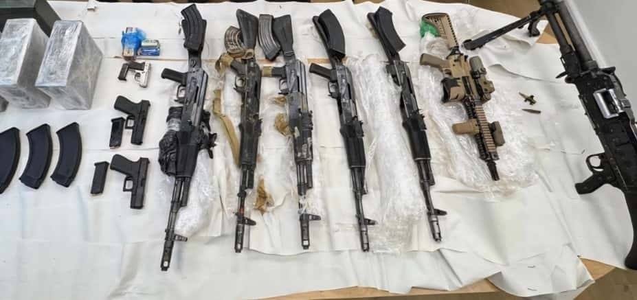 נתפס מצבור נשק באיבטן