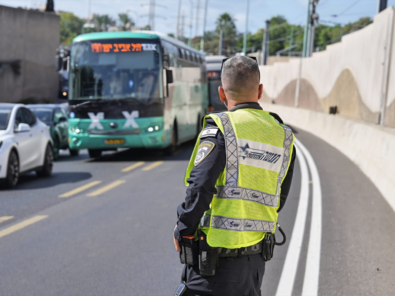 אלפי דוחות חולקו ו-17 עברייני תנועה נעצרו