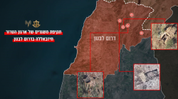 צה״ל תקף משגרים ואתרים צבאיים של חיזבאללה בבקעא ובדרום לבנון