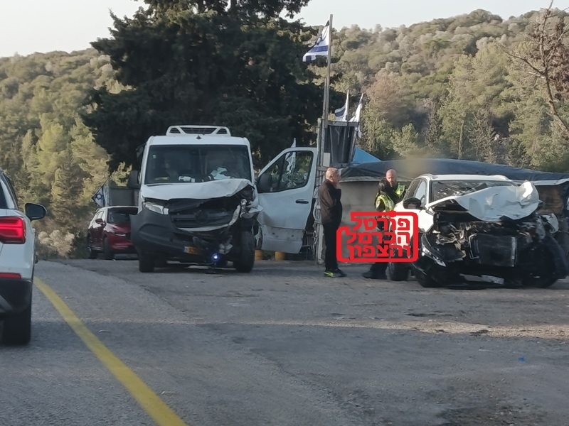 תאונה קשה בעליות לדאלית אל כרמל