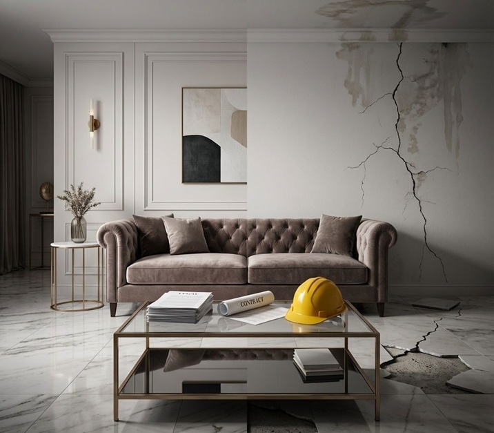 כאשר החלום הופך למציאות מרה: המדריך המקצועי להתמודדות עם ליקויי בנייה בדירות חדשות