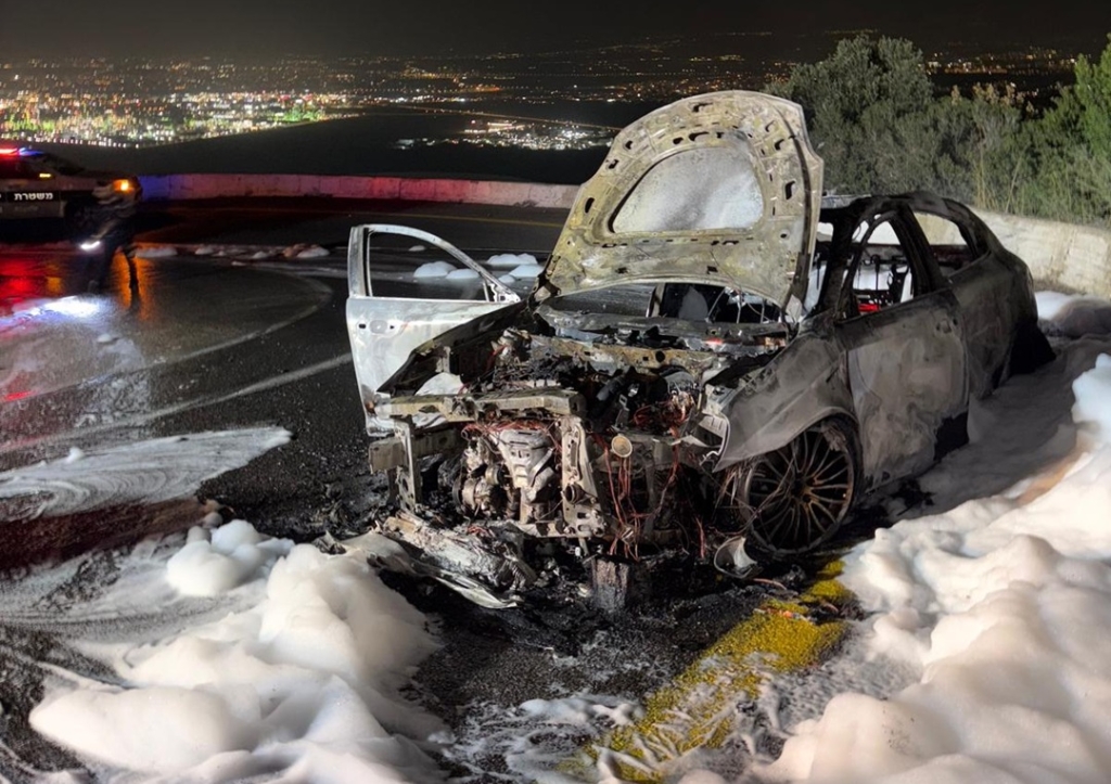 גל שריפת מכוניות במרחב חיפה