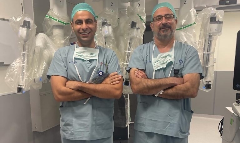 כריתת לבלב שמאלי בסיוע רובוטי