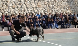 תלמידים לקויי למידה נחשפו לעבודת השוטרים