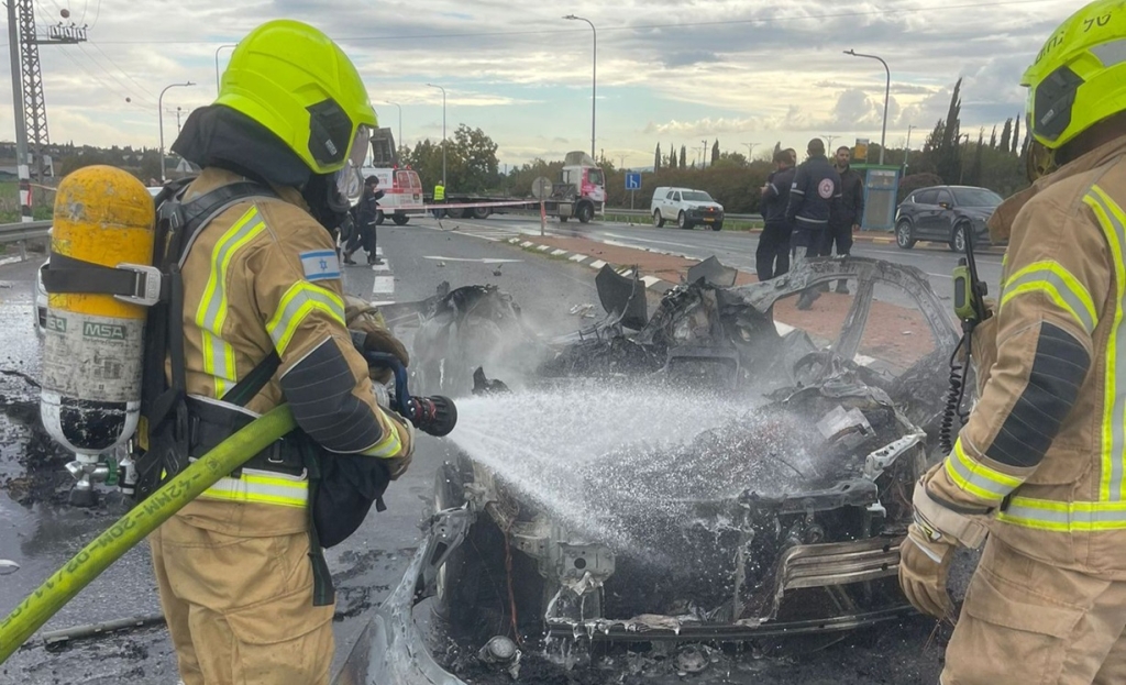בפיצוץ רכב על רקע פלילי סמוך לנהלל אותרה גופת גבר