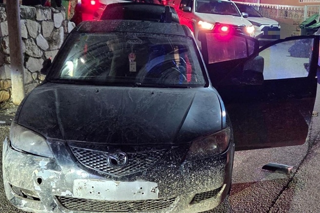 נעצרה חוליה בדרכה לביצוע פשע ברכב גנוב עם חומר דליק